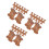 75Pcs Wood Thread Holders Vintage Spools for Crafts and DIY Projects 5