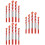 15 Pcs Twist Triangular Drill Steel Alloy Metal Masonry 7
