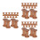 75Pcs Wood Thread Holders Vintage Spools for Crafts and DIY Projects 4