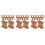 75Pcs Wood Thread Holders Vintage Spools for Crafts and DIY Projects 9