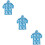 3 Count Thickened Raincoat Travel Protective Suit Camping Poncho 8