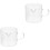 2 Pcs Cream Jugs Small Creamer Pitcher Coffee Mixing Cup Pitchers 3