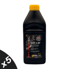 Aztec Hydratec DOT 4 Brake Fluid Premium For SAE J1703 ISO 4925 FMVSS 116 5x1L