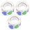 2 Pack Heart Shaped Stickers Valentine'S Day Name Labels Envelope 1
