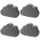 4pcs Cloud Shaped Glass Squeegee Silicone Water Wiper Bathroom Mirror 7