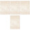 4 Count Outdoor Mats For Camping Insulating Thermal Fireproof Pad 3