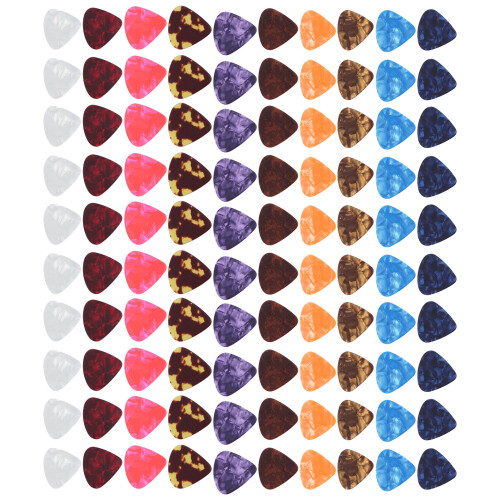 Πένες κιθάρας Thin Light Soft Gauge Assorted Pearl Variety Pack Celluloid - Πένες υψηλής αντοχής με άνετη 1