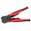 Self-Adjusting Crimper for Wire Stripping, Durable Construction Multi Function Tool with TPR Handle Ergonomic Design Suitable for Copper Aluminum 2