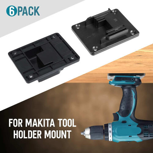 Βάση στήριξης εργαλείων για Makita 14.4V-18V Bosch 18V, με οπές βιδών από πλαστικό ABS με 1