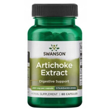 Extracto de Alcachofa de Swanson, 250 mg, 60 Cápsulas