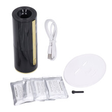 Máquina automática para produção de máscaras faciais, dispositivo de beleza e cuidados com a pele para máscaras faciais com ingredientes