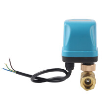 Elektrischer Kugelhahn, motorisierter Kugelhahn, normalerweise geschlossen, Synchronmotor, 220 V Wechselstrom, Betriebsdruck 1,6 MPa, Schutzart IP68,