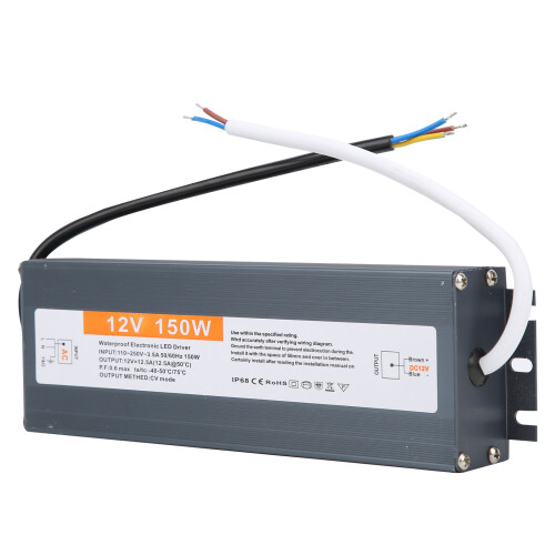Οδηγός LED 150W, Οδηγός LED σταθερής τάσης με τεχνολογία μετασχηματιστή χαμηλής τάσης, 2