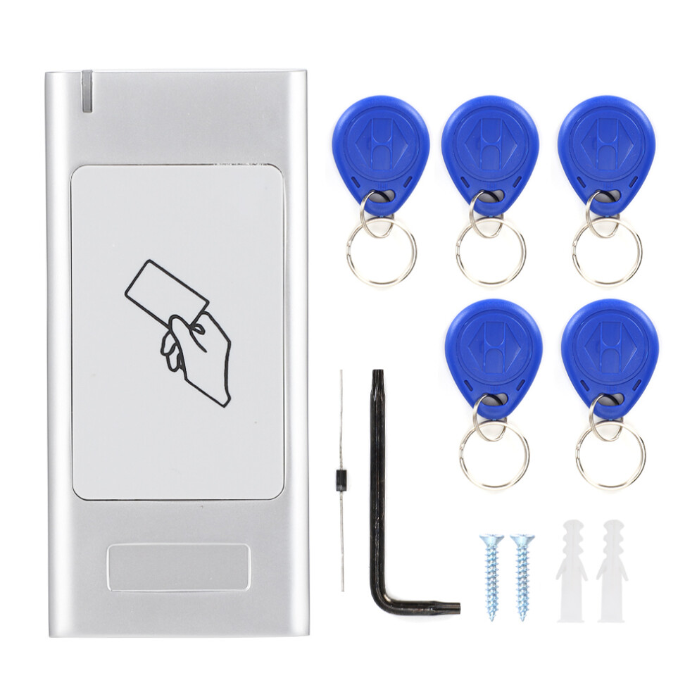 Contactless Transmission Rfid Key Fob, T5577 Chip Rewritable 125Khz Proximity Id Tag Keychain Card For Access Control System With Bluetooth 9358999941523