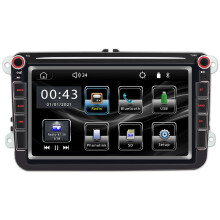 Car Stereo For Volkswagen, High Definition Touch Screen Car Audio With Carplay Android Auto Bluetooth FM Radio Rearview Camera Support For Golf Jetta