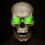 Ρεαλιστική μάσκα Halloween ενηλίκων με κρανίο και κινητό σαγόνι, τρομακτική μάσκα 7