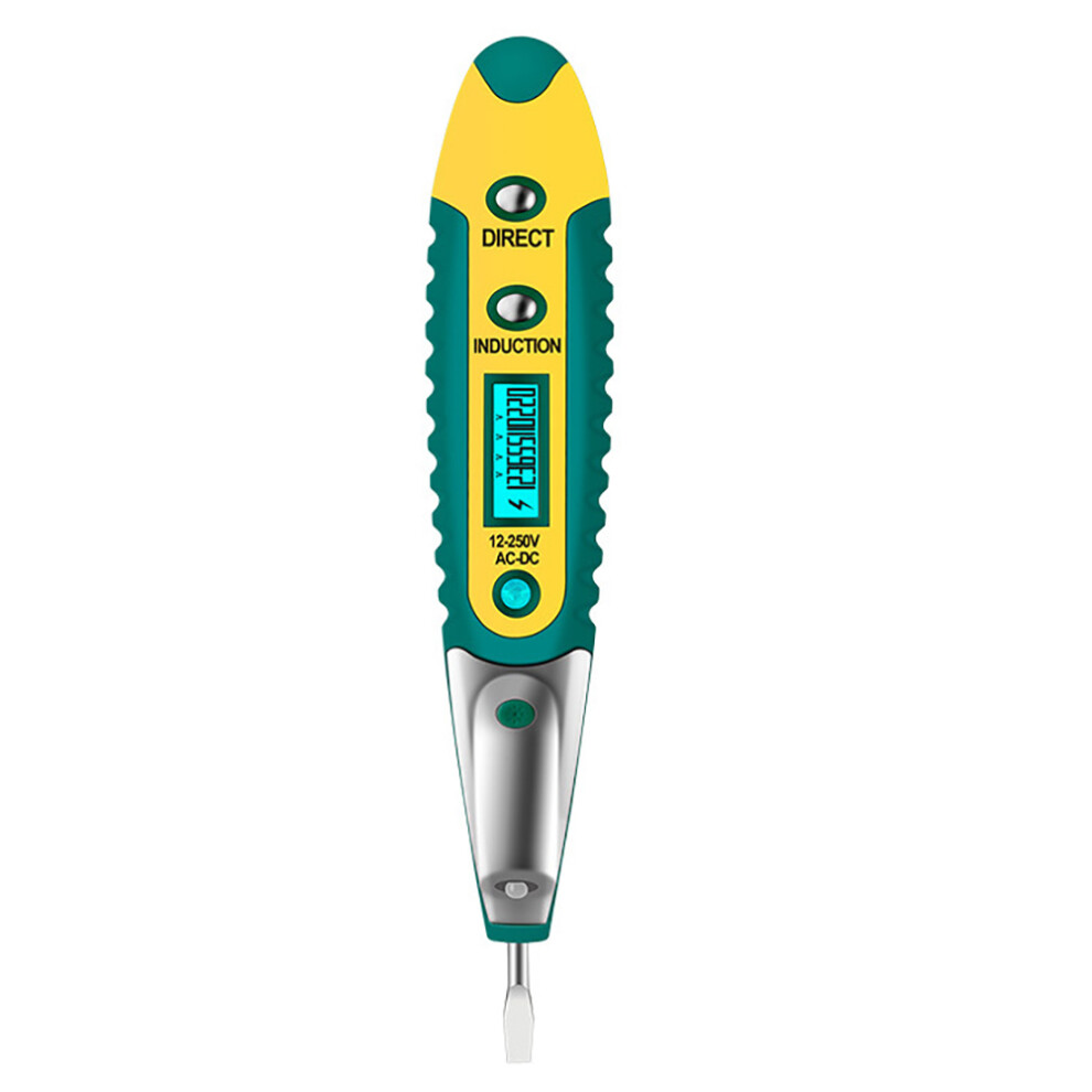 Digital Intelligent Ac Voltage Meter Non Contact Voltage Detection Electric Sensor Tester Flashlight Lighting Smart Product Analysis Portable 9358999941691
