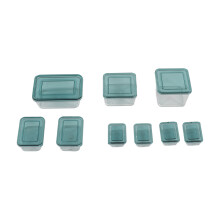 Ensemble de boîtes de rangement alimentaire miniatures robustes et durables, décoration de maison de poupée, ornement en plastique ABS,