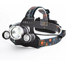 Stirnlampe aus wasserdichter Aluminiumlegierung, ultrahelle 9000lm-LED, wiederaufladbar, für Outdoor-Sportarten, verstellbar und tragbar für alle