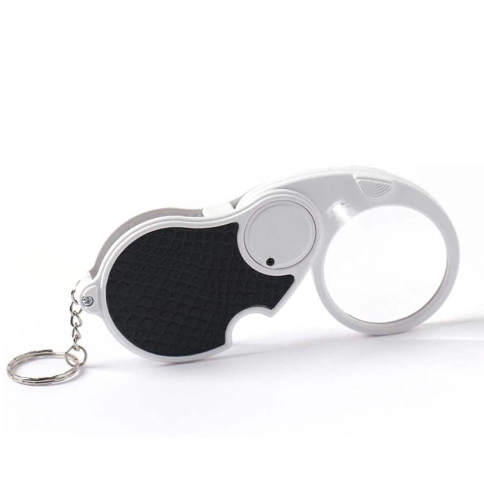 Wide Application Magnifying Glass, Bright and Energy-Efficient LED Lights, Ideal for Seniors and Those with Macular Degeneration