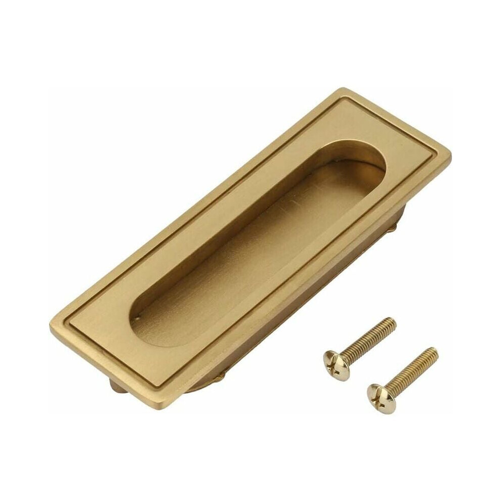 Cabinet Drawer Pulls, Invisible Pull With Stainless Steel Construction For Bypass Cabinet Door Systems 9482726510130