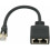 Πολλαπλής θωράκισης επέκταση Cat6Ethernet για σπίτι και γραφείο, διαχωριστής δικτύου 1