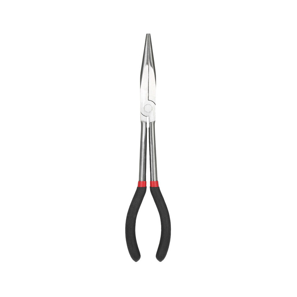 Professional Curved Nose Pliers, Drop-Forged Carbon Steel Ensures Durability And Flexibility In Challenging Automotive Repairs 9173940968516
