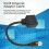 Πολλαπλής θωράκισης επέκταση Cat6Ethernet για σπίτι και γραφείο, διαχωριστής δικτύου 2