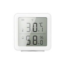 Indoor Hygrometer, With Advanced Bluetooth Connectivity For Seamless Push Notifications And A Large Lcd Display, Offering High Accuracy And Fast