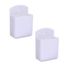 Organisateur mural élégant pour télécommandes multimédias, support de télécommande durable offrant un design compact, une installation facile