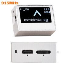 Meshtiny Meshtastic  Pocket LoRa Tracker SX1262 915MHz NRF52840 LoRa Radio Node Display OLED A Basso Consumo