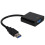 Προσαρμογέας USB VGA για εξωτερική οθόνη, οθόνη υψηλής ευκρίνειας, καλώδιο 5