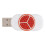 Δημιουργική μονάδα USB Memory Stick υψηλής ποιότητας μίνι μονάδα flash με ένδειξη LED, 3