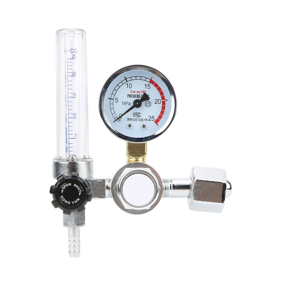 Tig Welding Equipment, Calibrated For Argon Co2, Impact Resistant Polycarbonate With Anti-Skid Design, Clear Scale Pressure Gauge 9340258984167