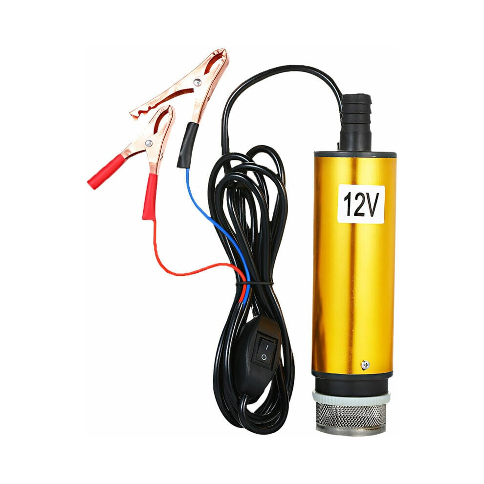 Submersible Electric Pump Diesel Fuel Transfer, Non-Toxic Anti-Corrosion Stainless Steel Strainer, Compact Lightweight Design For Field Refueling, On 9340258984983