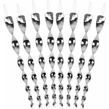 Multiplicity Design Protect Assets, High-Efficiency Decorative Spinning Ornament For Gardens And Barns, 8 Pack
