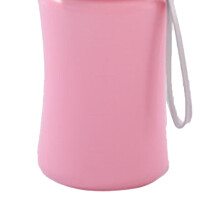 Tragbares rosa 500 ml Baby-Klowee für Reisen & Camping, waschbar & umweltfreundlich
