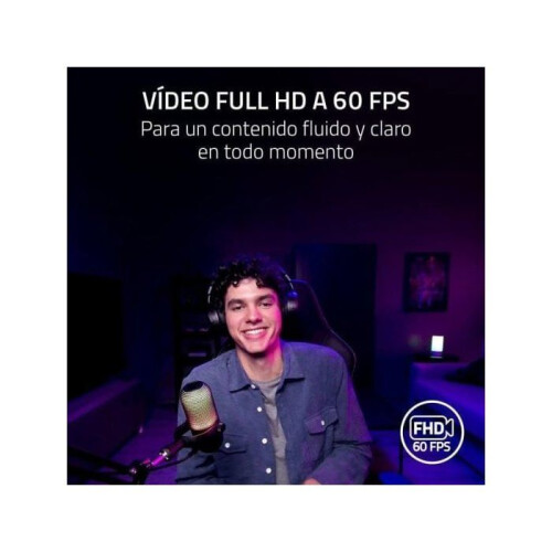 Razer Webcam - RAZER - Kiyo V2 X - Quad HD (3.7 MP) - 60 fps - Anello luminoso dimmerabile 1