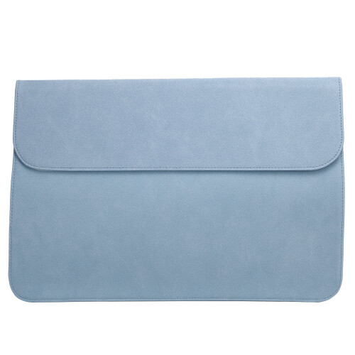 Capa protetora para laptop de 15,4 polegadas, em couro PU resistente à água com fecho magnético para iOS Air e iOS Pro. Design com ímã duplo,