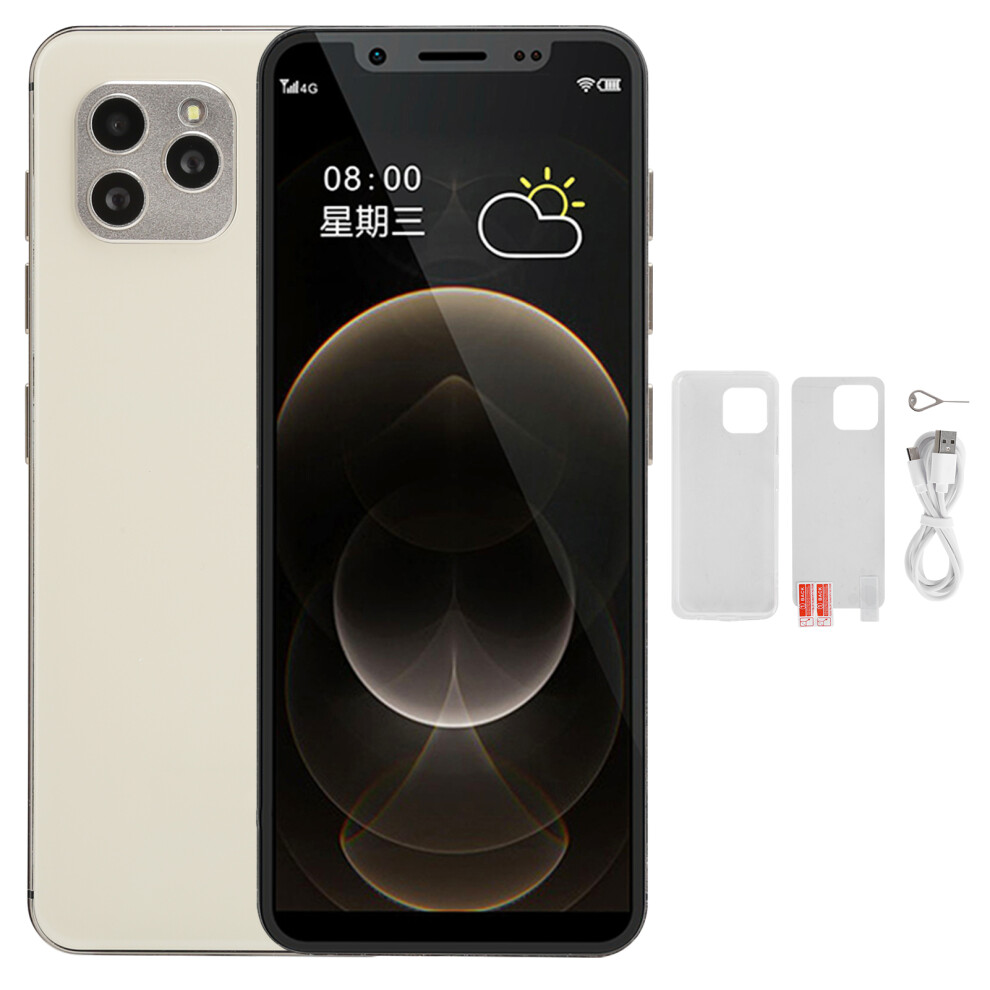 Unlocked Cell Phone With Hd Screen Long Battery Life Android Smartphone Expandable Storage Dual Sim Fingerprint Lock Face Id Fast Charging Global 9358999949192