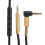 Αντικατάσταση καλωδίου ήχου για Bose QuietComfort In Line Micro Control, Εύκαμπτο καλώδιο ήχου με 2