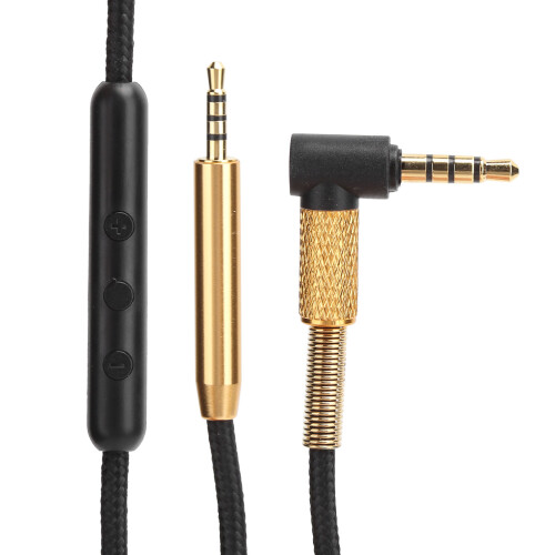 Αντικατάσταση καλωδίου ήχου για Bose QuietComfort In Line Micro Control, Εύκαμπτο καλώδιο ήχου με 1