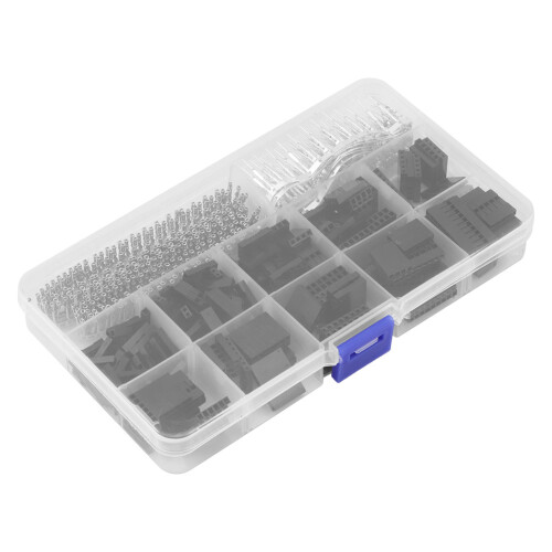 Σετ εργαλείων πτύχωσης με καστάνια Crimper2.54mm, σετ ακροδεκτών με αρσενικό-θηλυκό 1