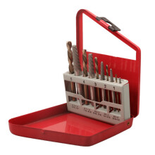 Set di punte da trapano rotonde in cobalto con impugnatura dritta per acciaio inossidabile, metalli duri, ghisa, rame, alluminio e plastica,
