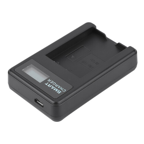Φορτιστής LCD USB για ψηφιακές φωτογραφικές μηχανές, φορητός σχεδιασμός με ένδειξη 1
