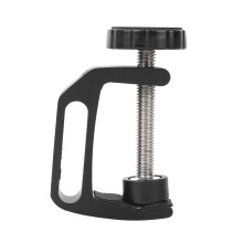 Grampo universal em C com design antiderrapante em liga de alumínio durável para suporte de mesa, monitor LCD, flash, mesas, carrinhos, bancadas e