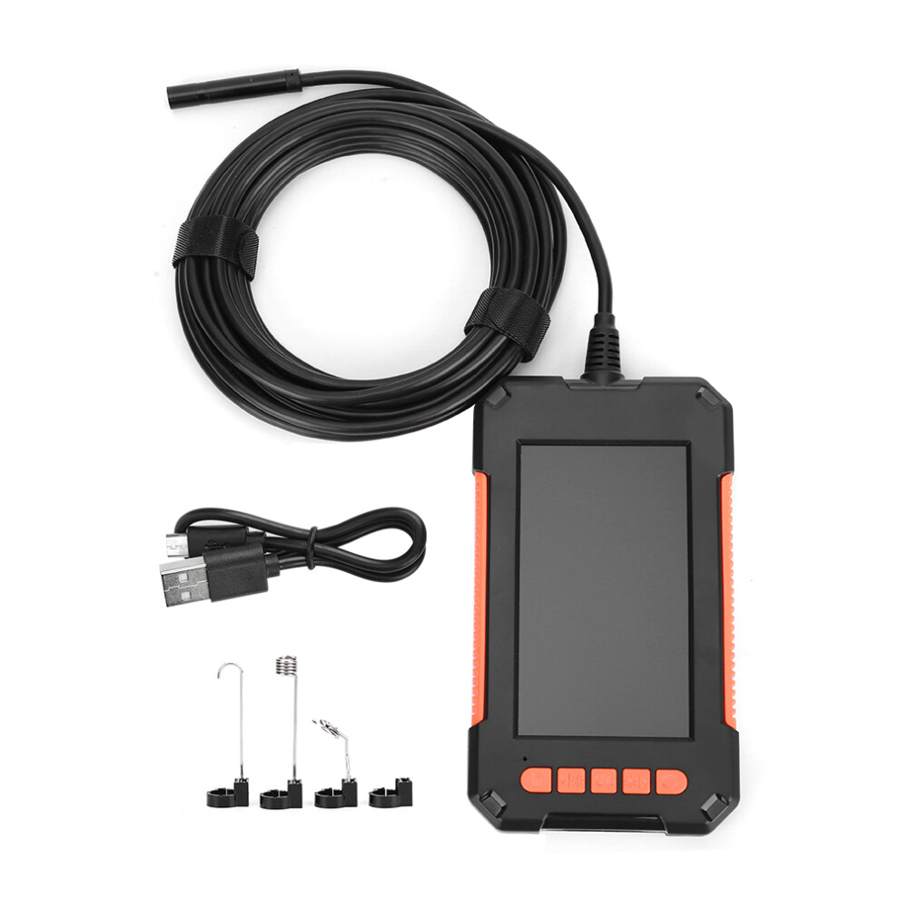 Handheld Endoscope For Industrial Inspection, 1080P Industrial Inspection Camera With 4.3Inch Color Display Screen Ip67 Waterproof Lens Borescope 9482726523192