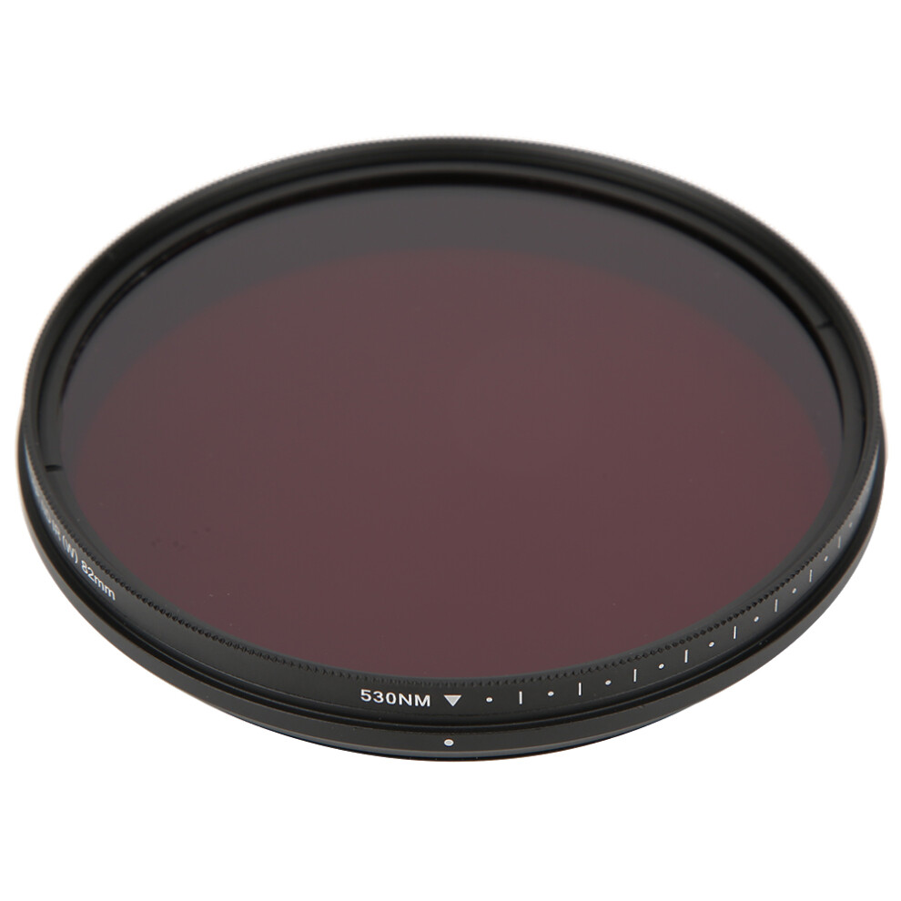 Adjustable Wavelength Filter For Infrared Imaging, 530Nm To 750Nm Tunable Range With Rotating Ring, Ir Pass Filter With Knurled Aluminum Frame For 9138057905625