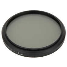 Variabelt nøytralt tetthetsfilter for digitalkameraobjektiv, supersirkulært polarisasjonsfilter med lyskontroll for fotografering, justerbar