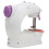 Extension Table for Sewing Machine, Stable and Sturdy Mini Sewing Desk with Folding Legs Design, Portable Sewing Machine Table Includes Built-In 6